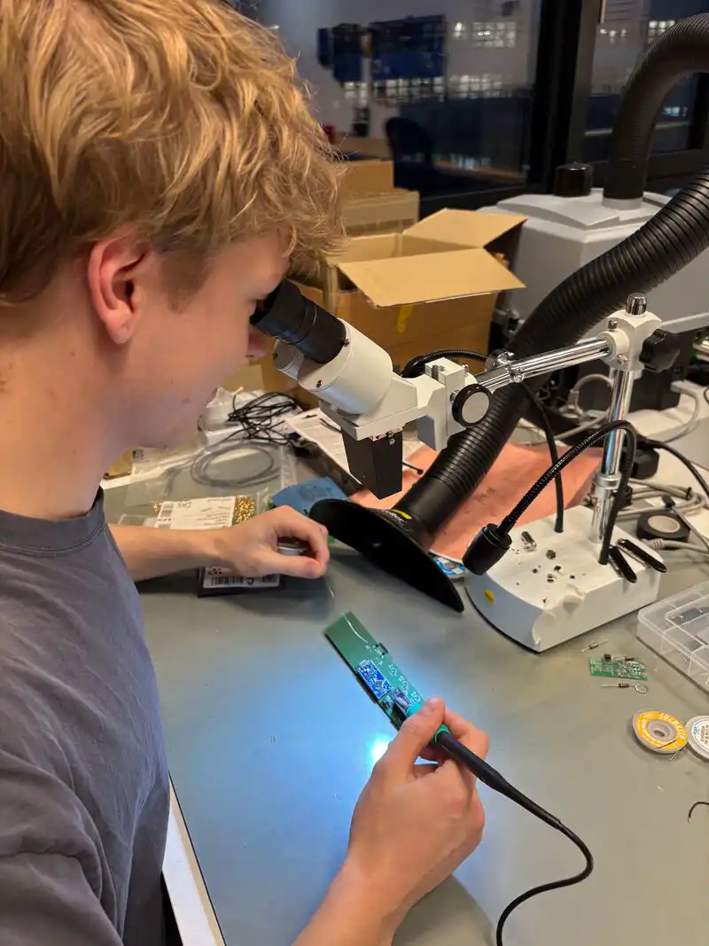 Interview mit unserem Werksstudenten Felix.